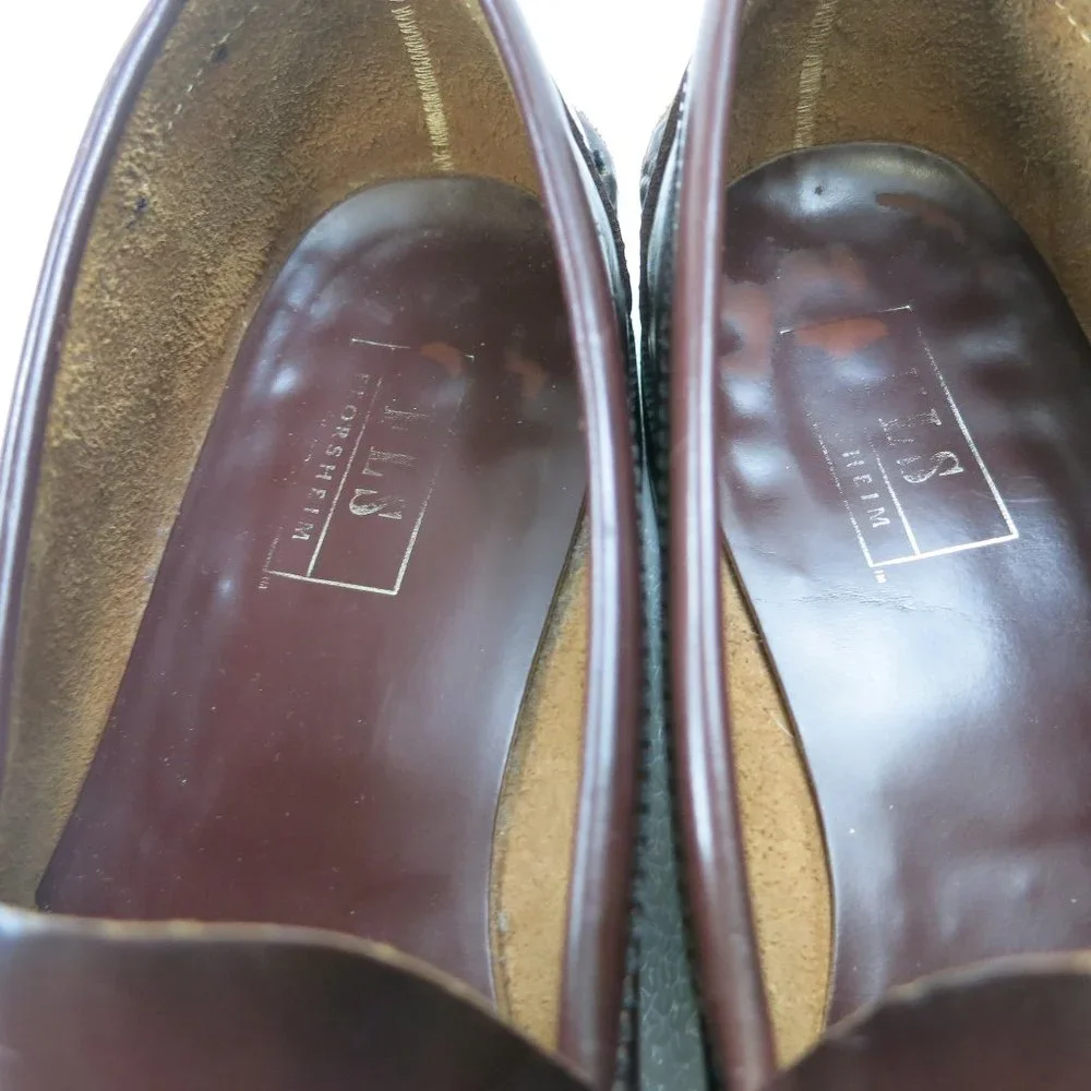 Florsheim FLS Strap Penny Loafers Moccasin Dress Shoes Mens Footwear 10.5 EEE